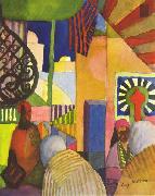 August Macke, Im Basar